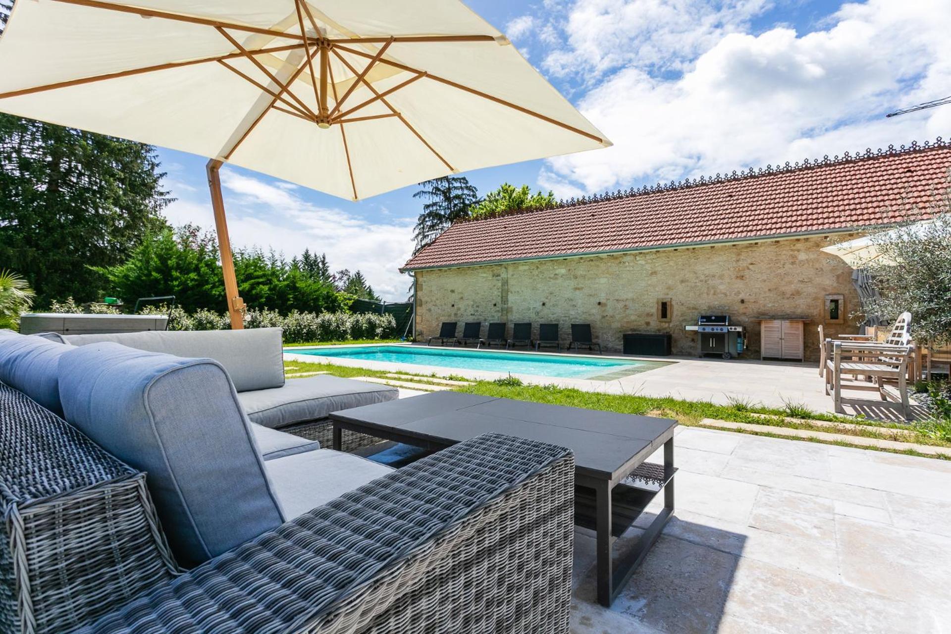 Guardian House Of Chateau Monteil With Heated Pool And Jacuzzi Villa Calviac-en-Perigord Eksteriør billede